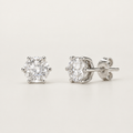 Classic Moissanite Stud Earrings